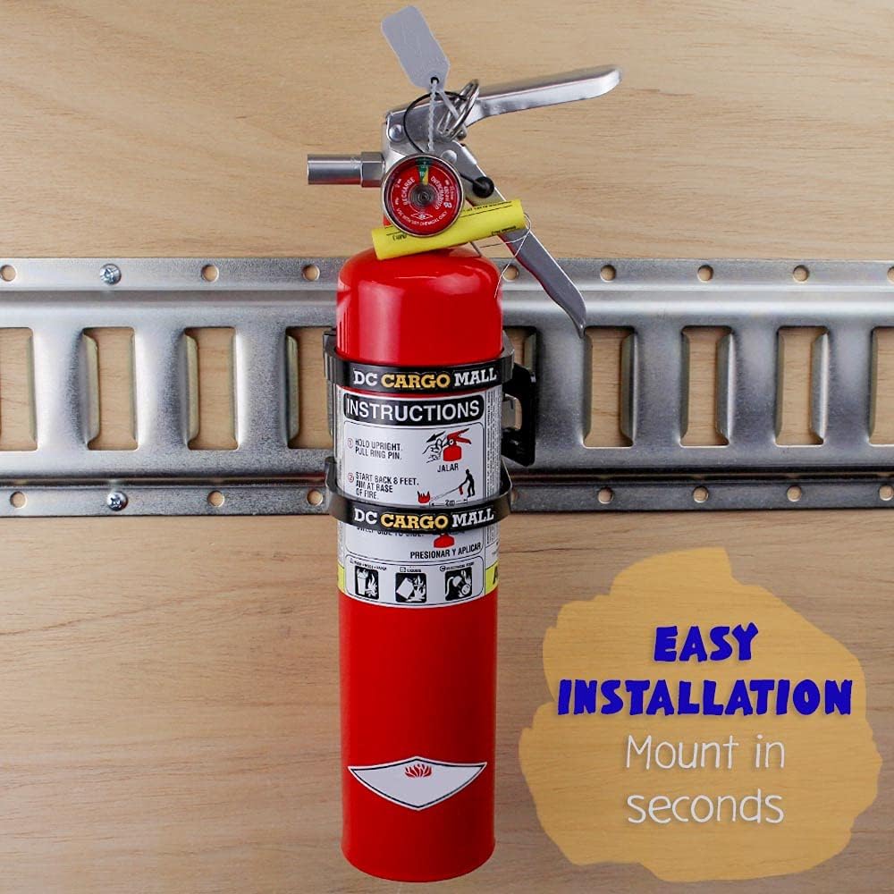E-Track Fire Extinguisher Brackets 2 Pack Z5274