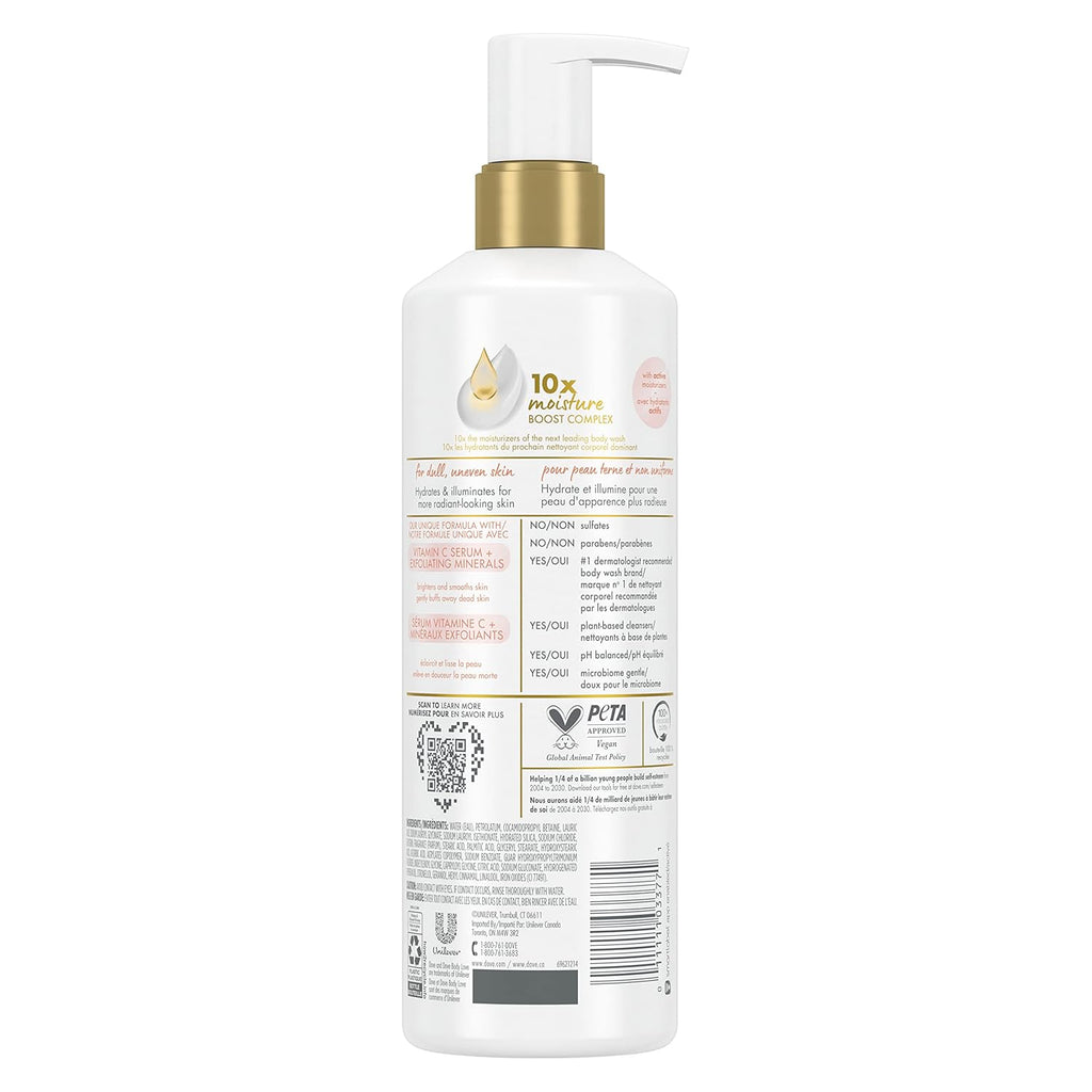 17.5 fl oz Pack of 2 Exfoliating Body Wash Cleanser L940470