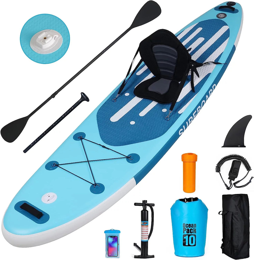 Inflatable Stand Up Paddle Board 11' with Backpack M2288