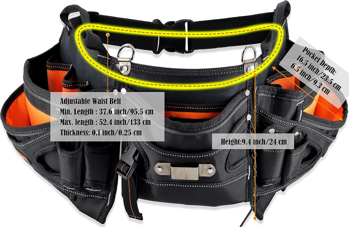 Heavy-Duty Electrician Tool Belt Y3852
