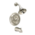 Satin Nickel Bath/Shower Trim Kit H28655