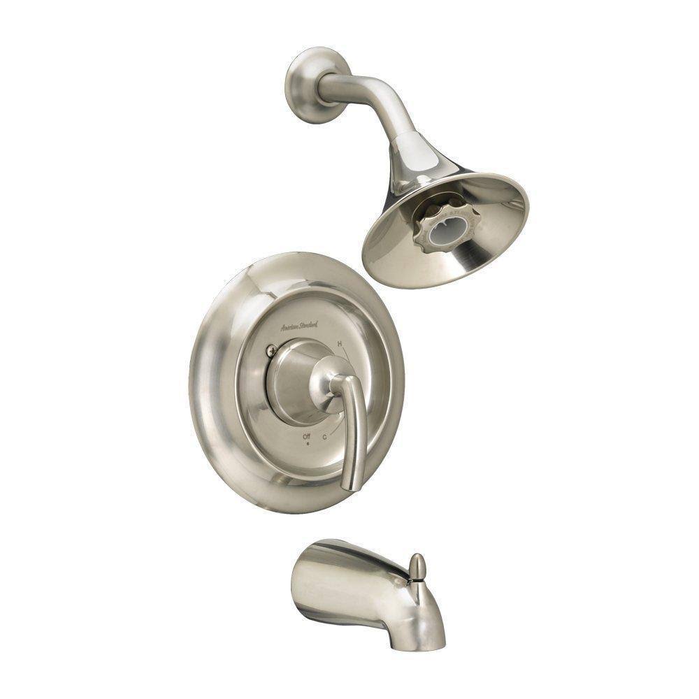 Satin Nickel Bath/Shower Trim Kit H28655