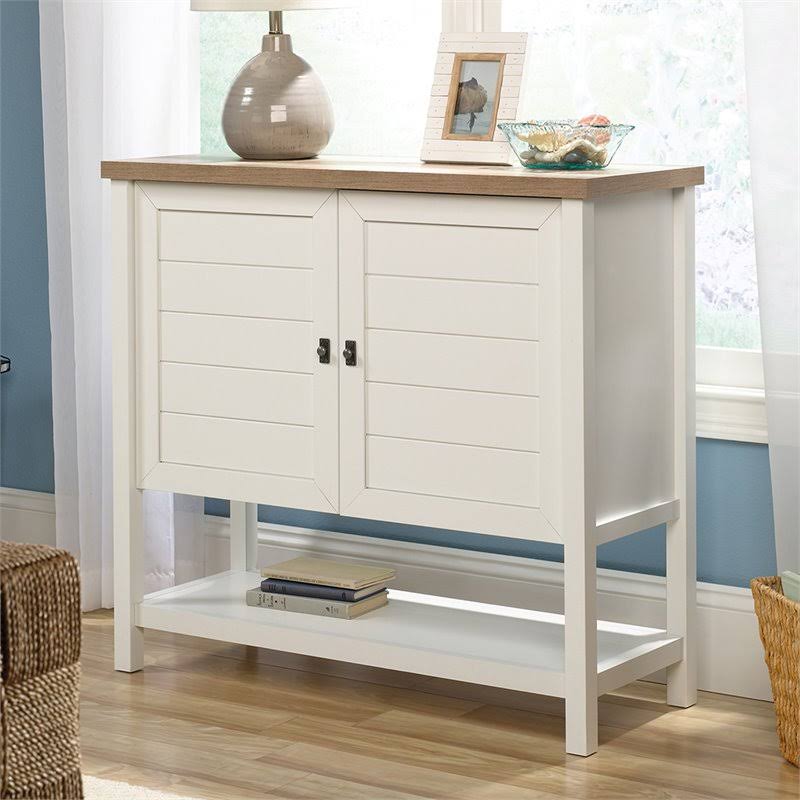 Soft White Storage Cabinet A327