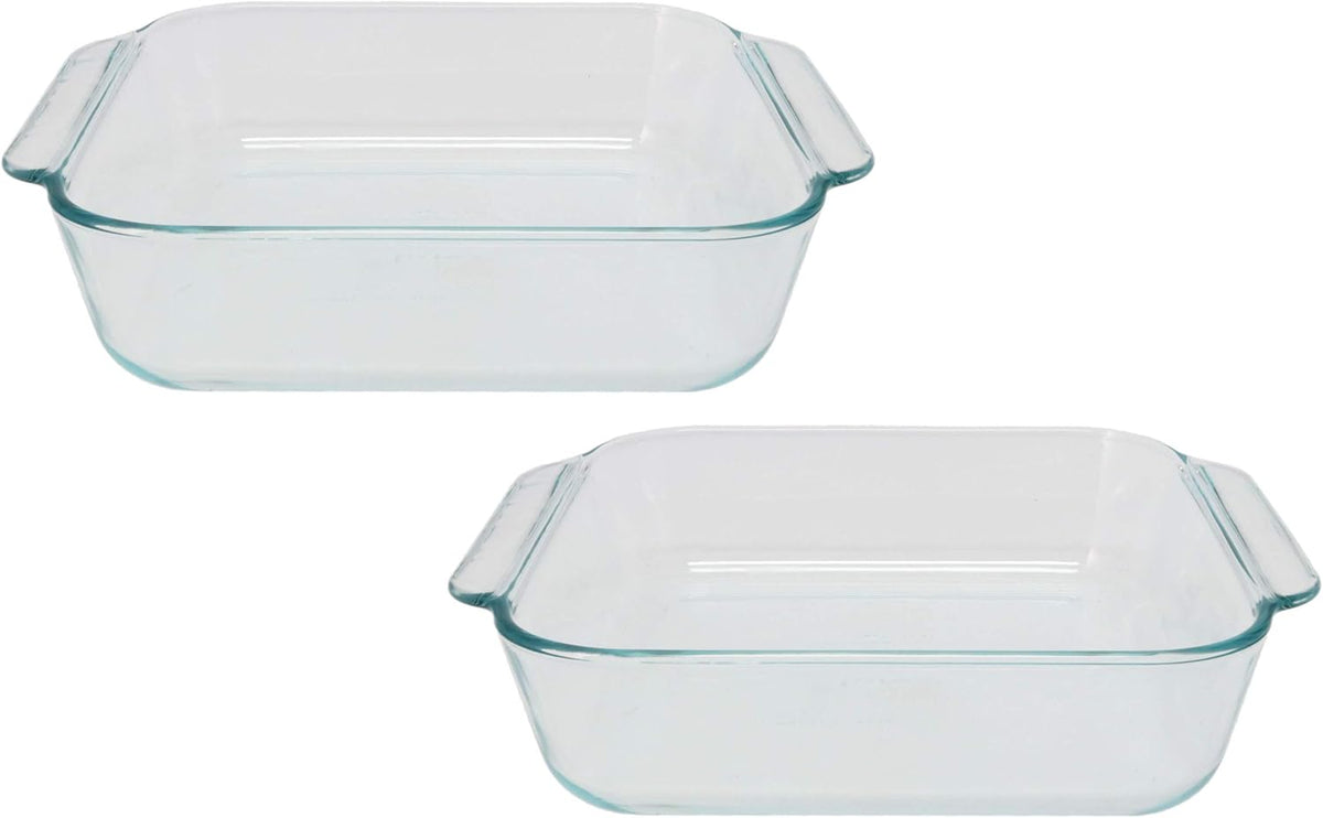 2 Pack Clear Glass Baking Dish S536988