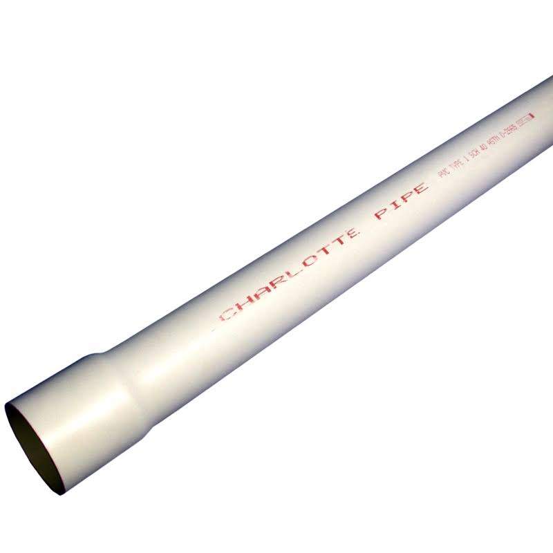 Schedule 40 Pressure Pipe 1-1/2 in. Dia. x 20 ft. L Bell 330 PSI B273102