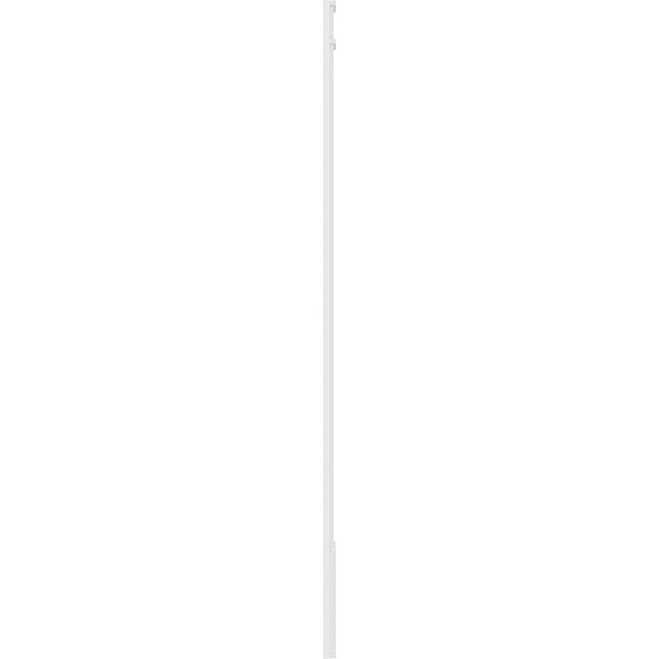 Flat Panel PVC Pilaster with Decorative Capital & Base (Pair) M336041