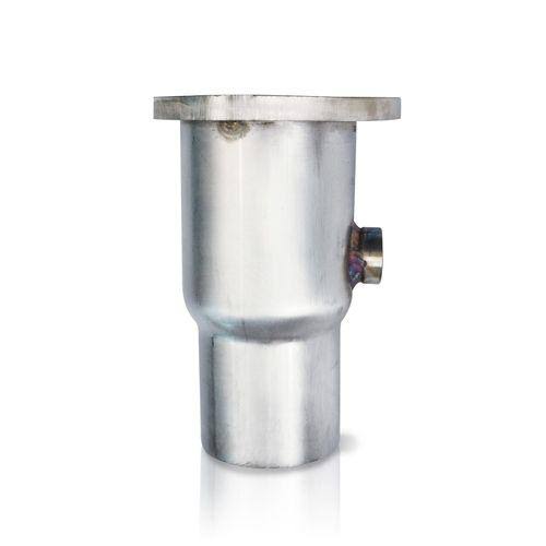 Collector Adapter 3-Bolt 3-1/2in OD Tubing with O2 Bung E664509