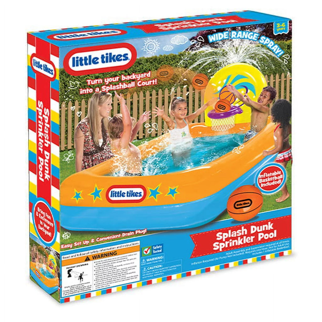 Inflatable Pool with Basketball Hoop and Ball M4981