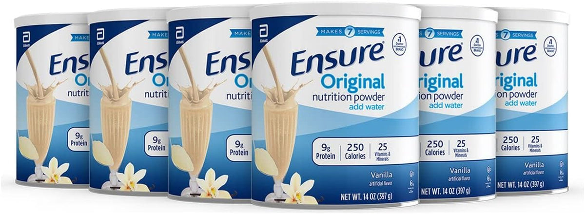 Vanilla Balanced Nutrition Powder 14 Ounces Value Pack of 6 W670117