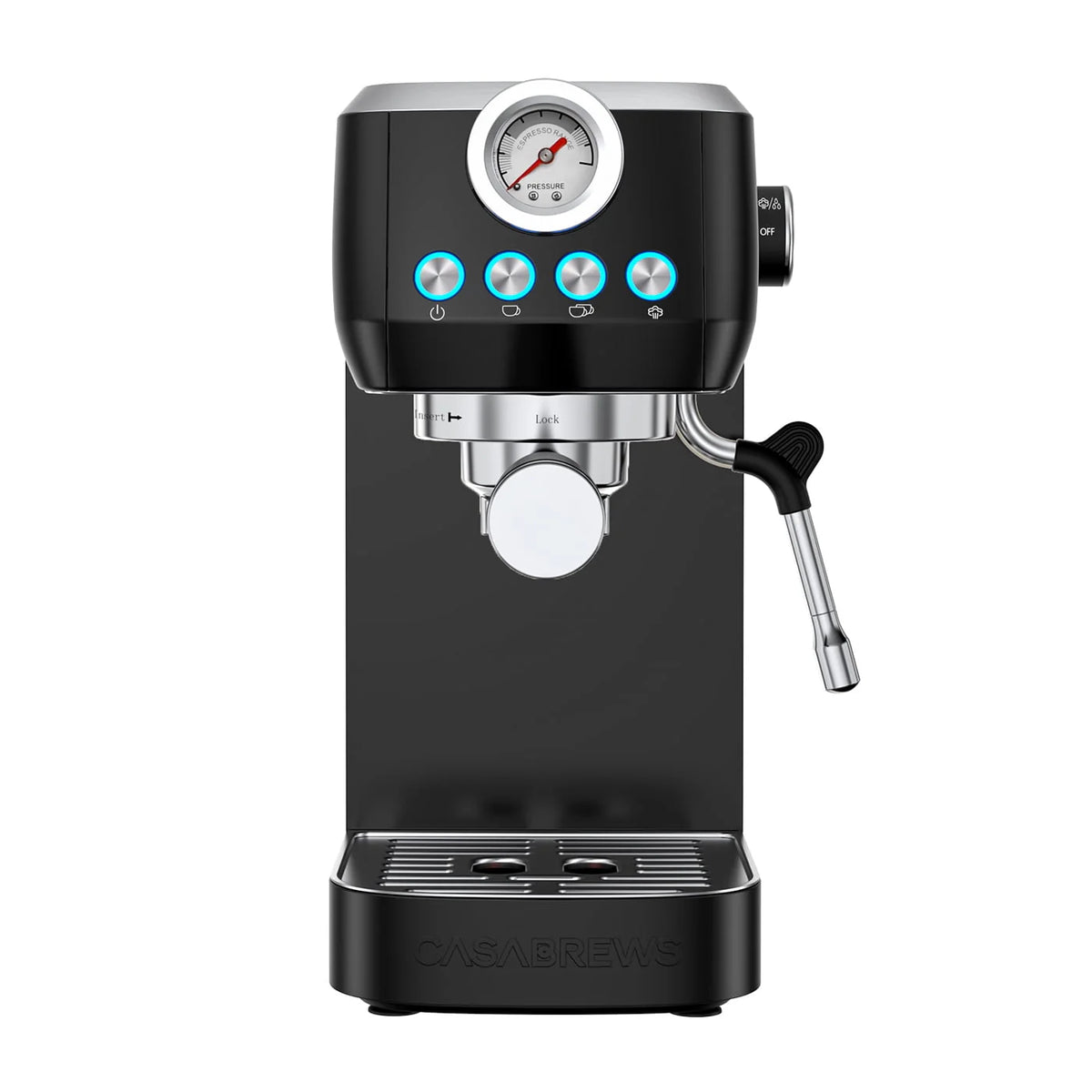 20 Bar Espresso Machine with Steam Wand, 49 oz Water Tank W899691