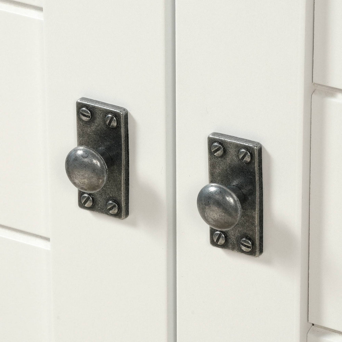 Soft White Storage Cabinet A327