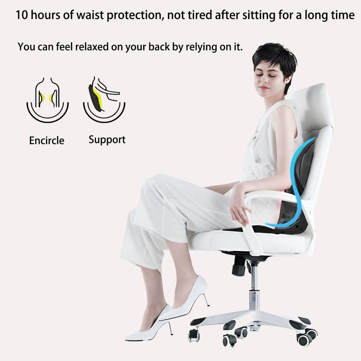 Ergonomic Chair Back Support W469