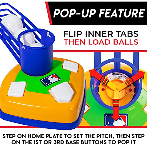 Kids Teeball Batting Tee and Pitching Machine I90210