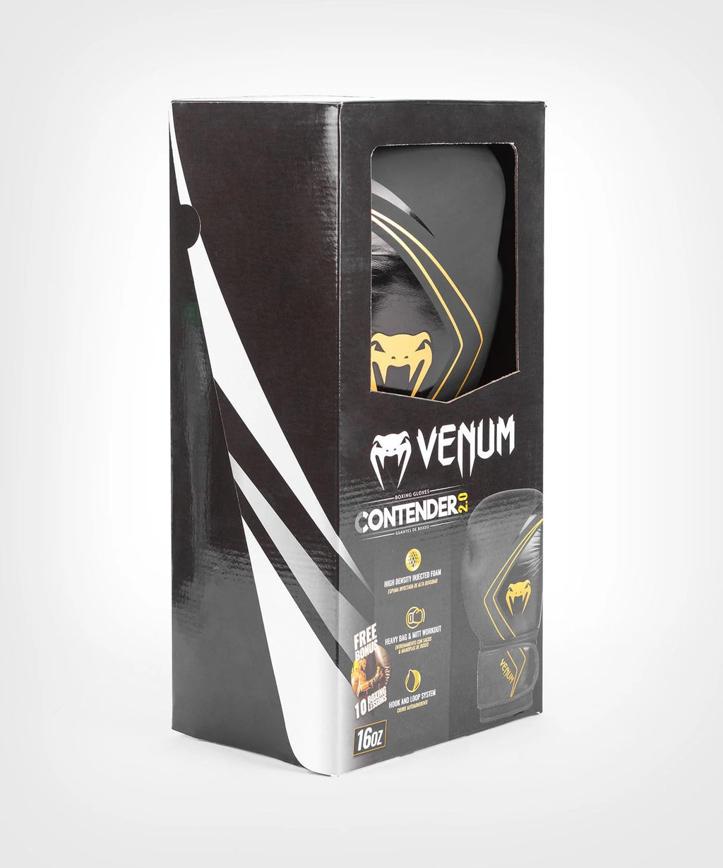 Black Gold 12 oz Boxing Gloves V158