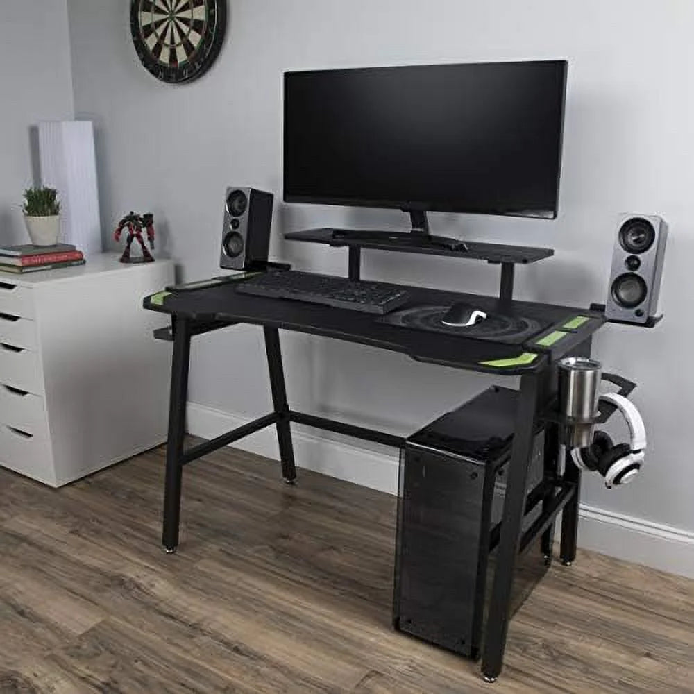 Height Adjustable Green Gaming Desk R684
