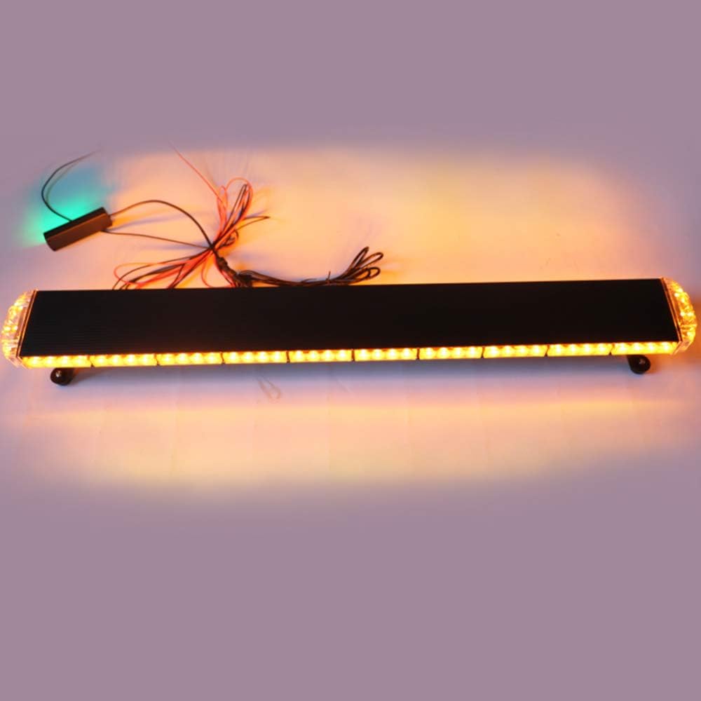 86 LED Amber Car Warning Strobe Light Bar H610395