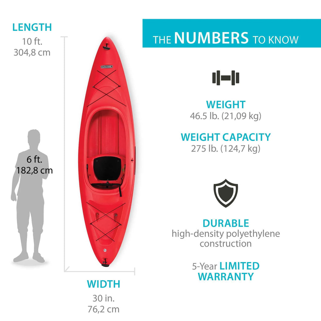 10 ft Sit-Inside Kayak V8049