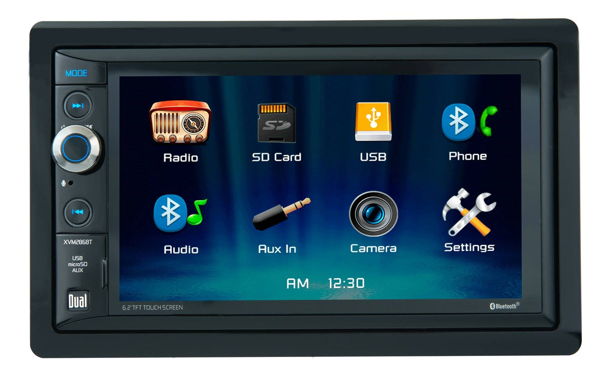 Double DIN Bluetooth Multimedia Car Receiver P4338