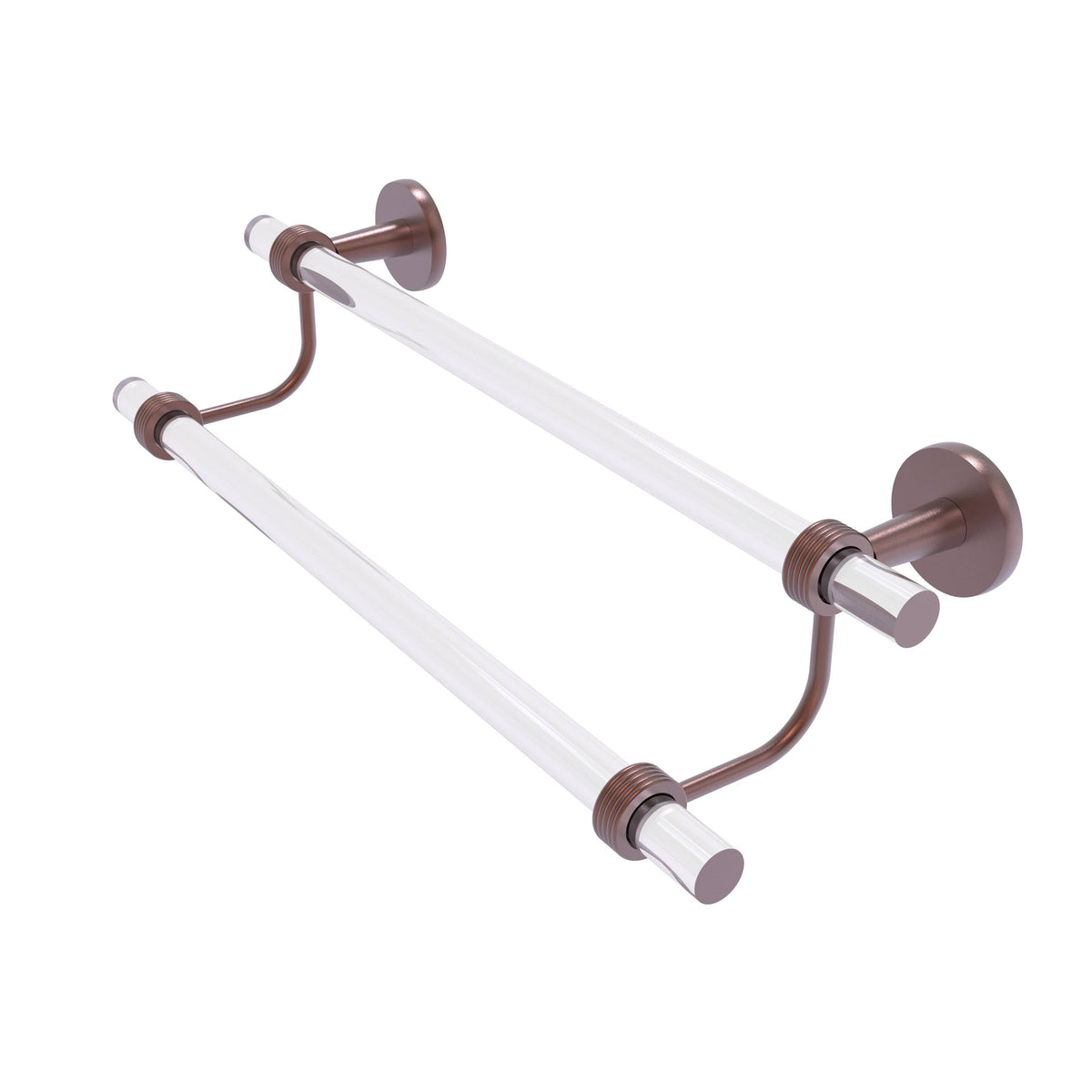 30 in. Double Towel Bar Antique Copper L1177