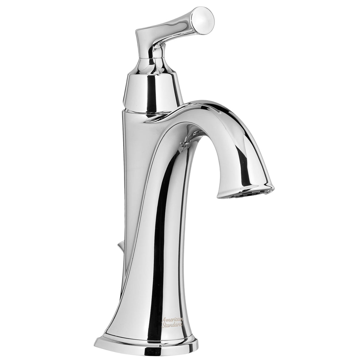 Polished Nickel Single Hole Bathroom Faucet X1173
