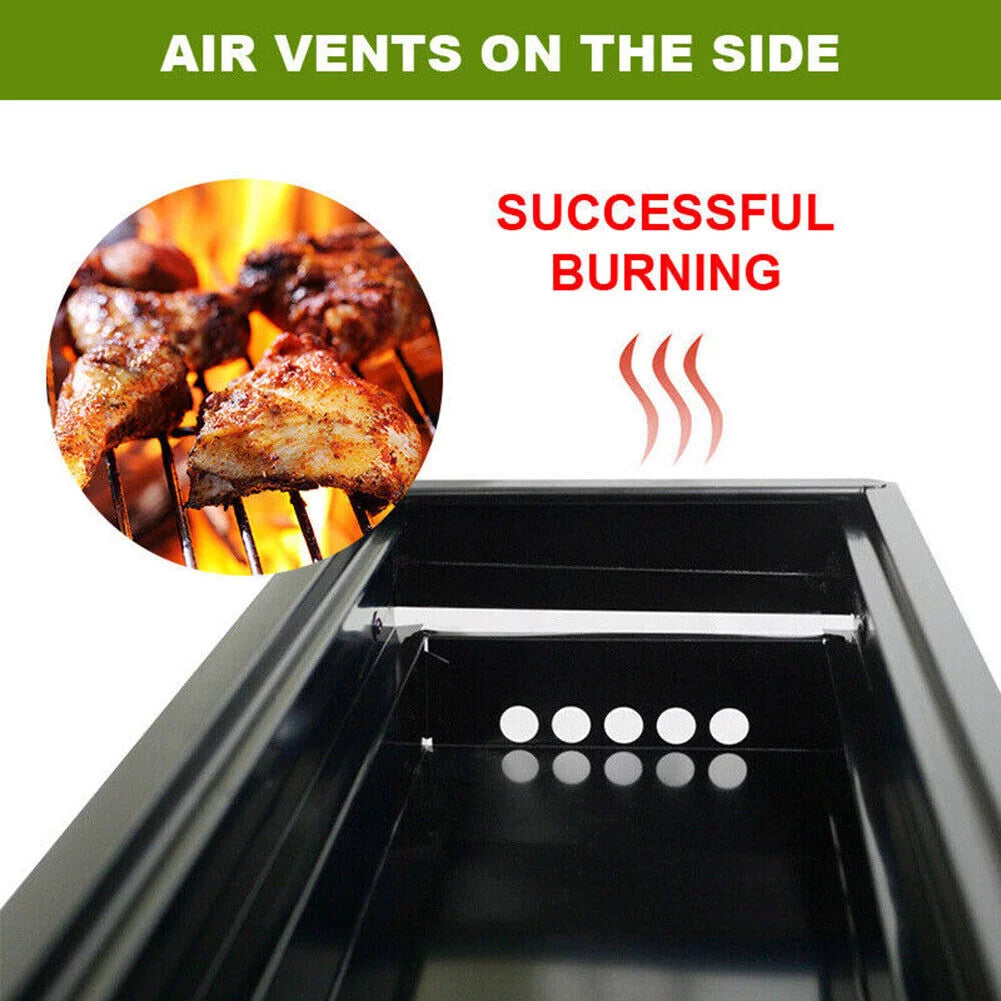Portable Charcoal Stainless Steel BBQ Grill U348