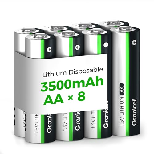 16-Pack 3500mAh Lithium AA Batteries 1.5V Non-Rechargeable I2690