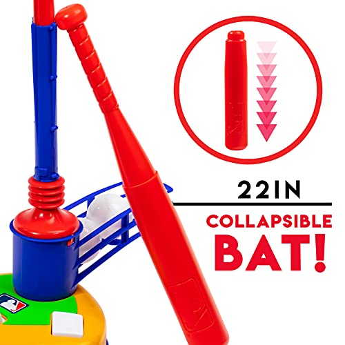 Kids Teeball Batting Tee and Pitching Machine I90210