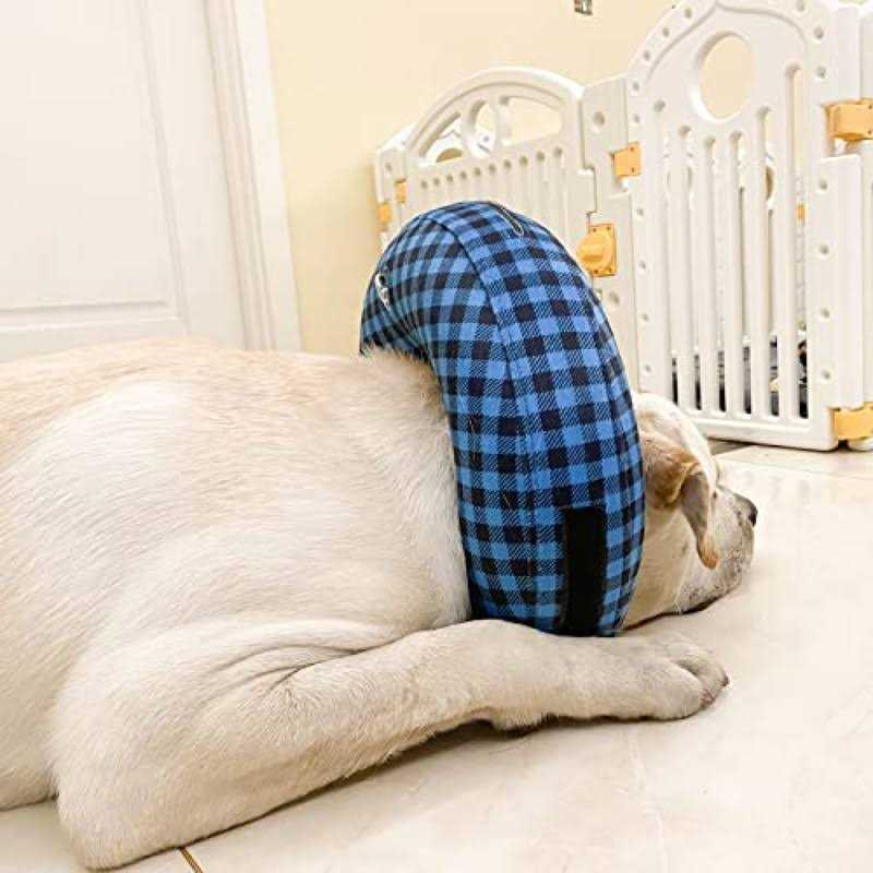 Inflatable Dog Collar Adjustable Blow up Donut E-Collars W69574