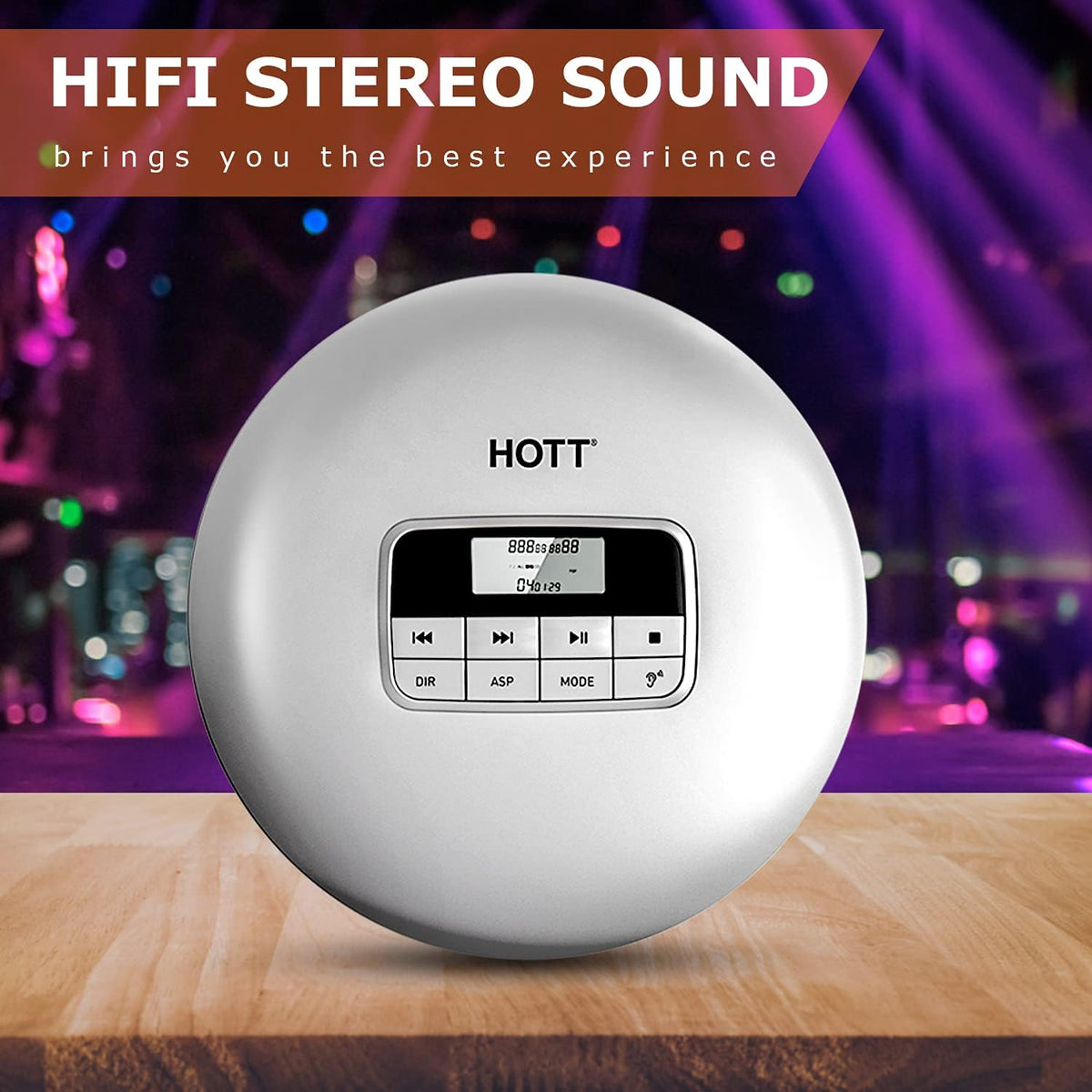 Portable CD Player with Headphones T131