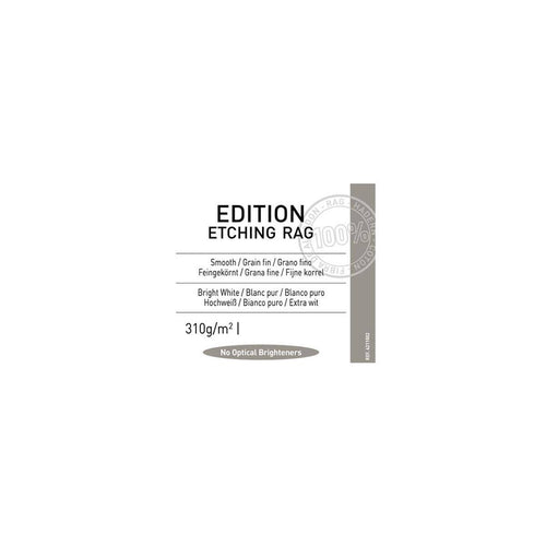 100% Cotton Rag 310gsm Bright White Matte Inkjet Paper 17x22 inch 25 Sheets Q526