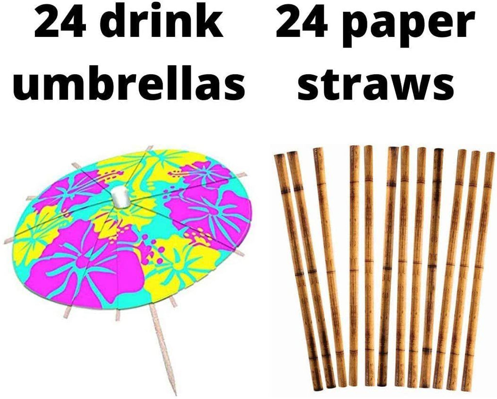 Summer Luau Party Supplies Pack for 16 K65051