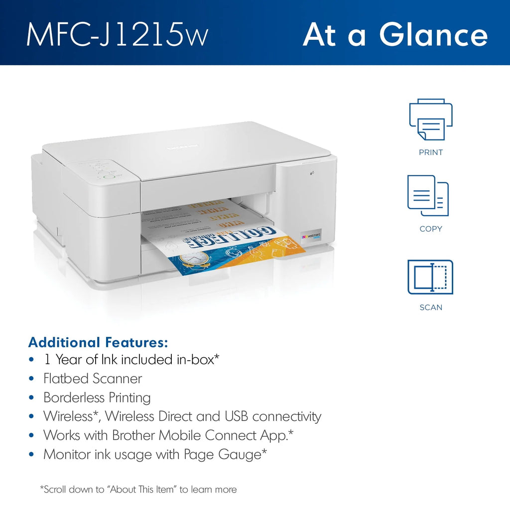 Wireless Multifunction Color Inkjet Printer M33816