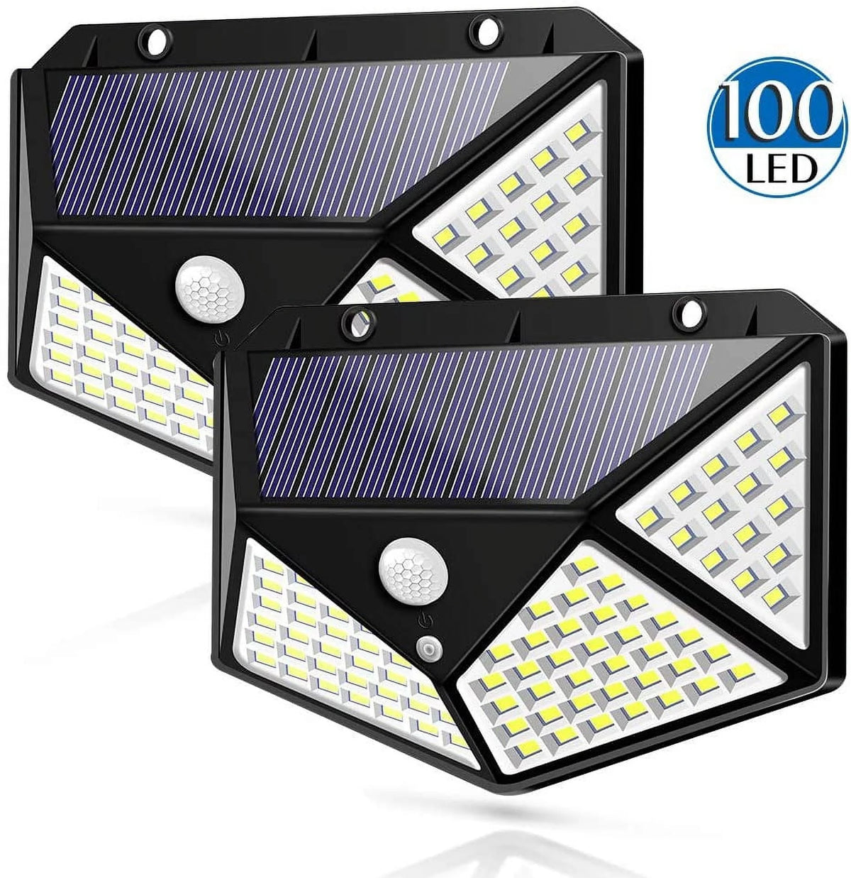 IP65 Waterproof Solar Motion Sensor Lights 2 Packs N8733