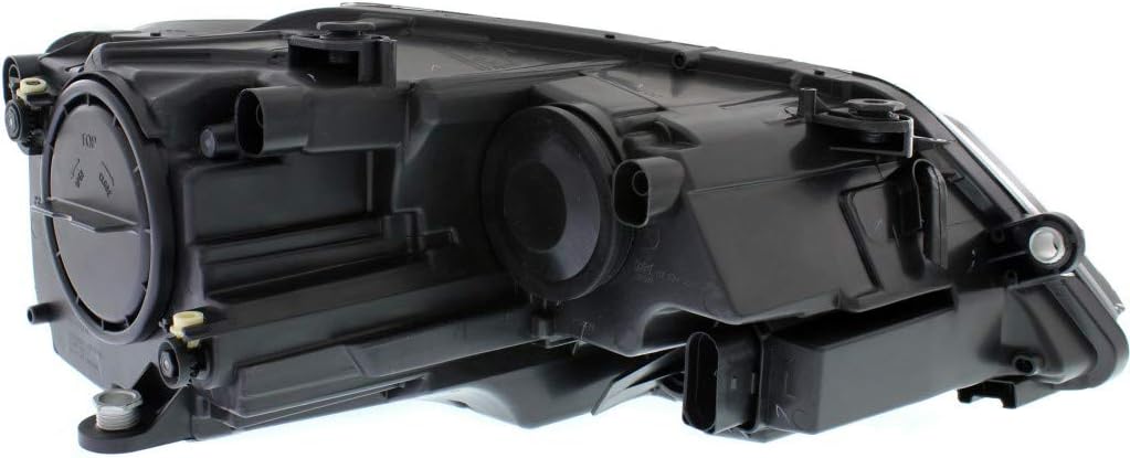 Halogen Headlight Assembly for Volkswagen Jetta Sedan 2011-2014 Driver and Passenger Side Pair F630021