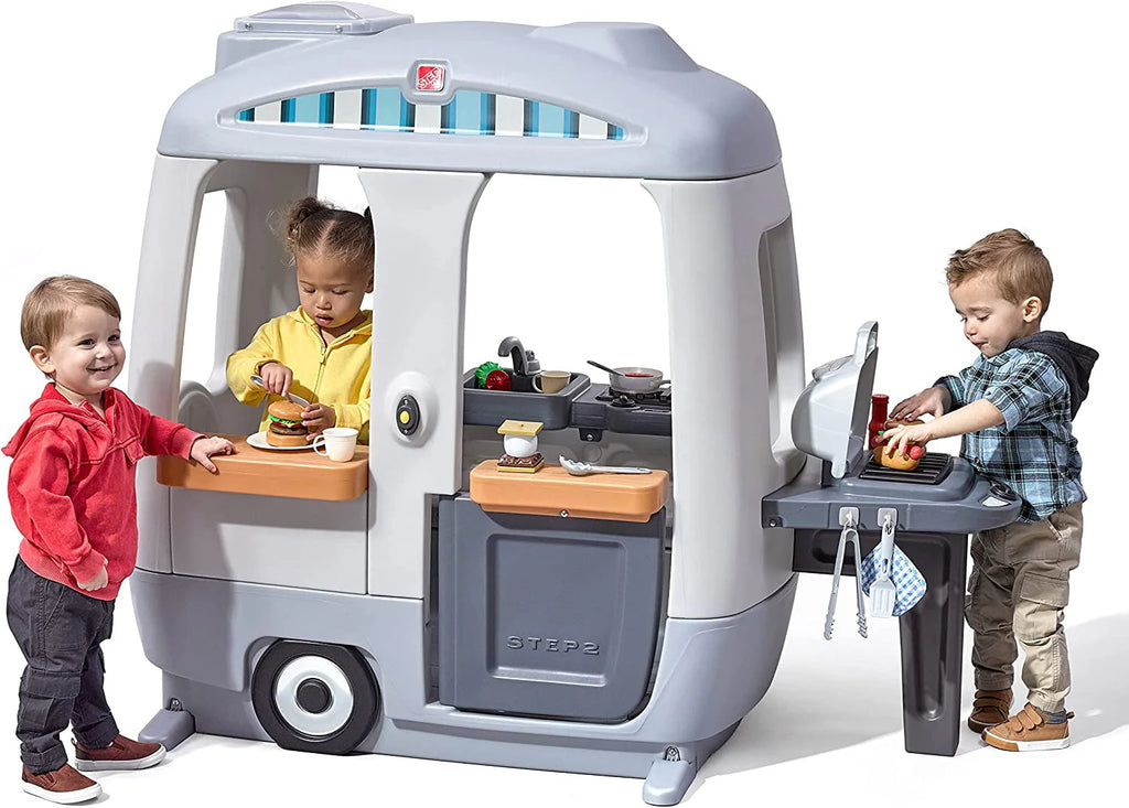 Toddler Outdoor Playhouse with 50pc Accessory Set O136
