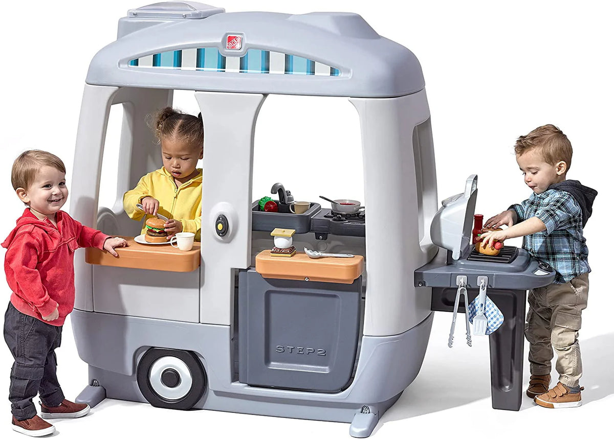 Toddler Outdoor Playhouse with 50pc Accessory Set O136