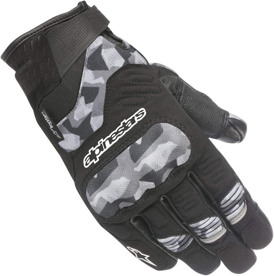 Black Camo Motorcycle Glove J11848