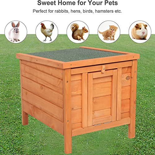 Weatherproof Wooden Cat House O530467