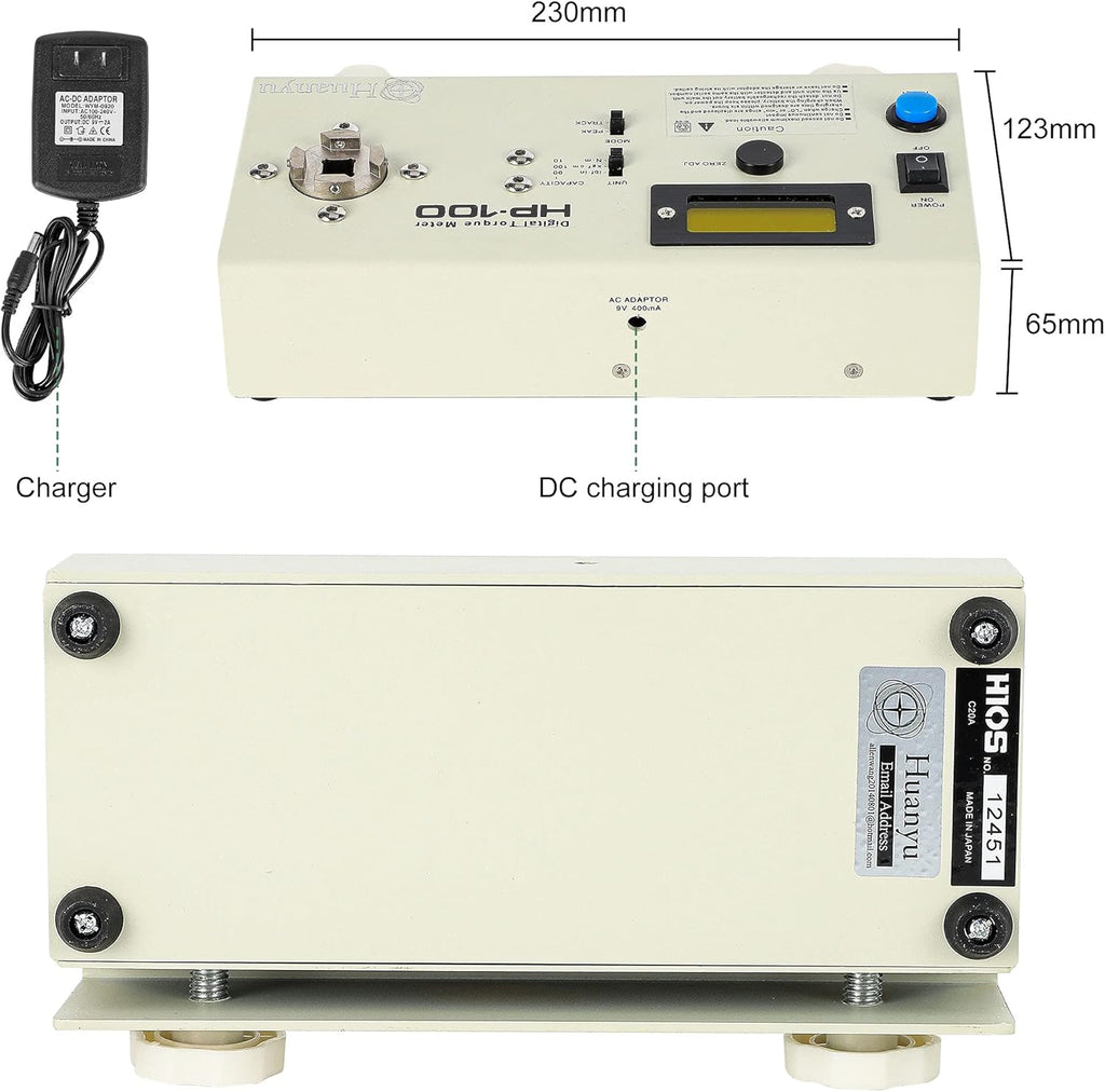 Digital Torque Meter Torque Gauge Torsion Meter U698