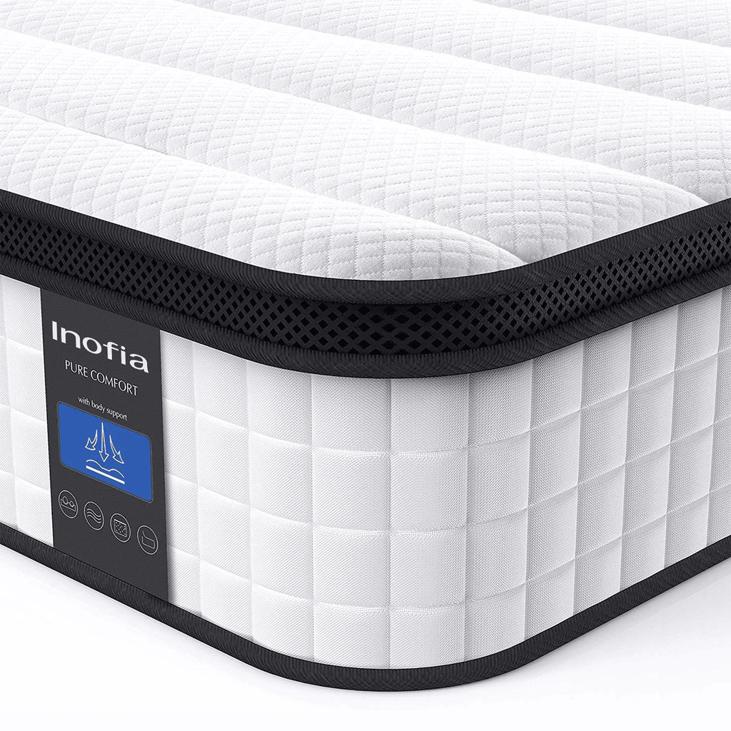 10 inch Hybrid Full Size Mattress with Memory Foam U871