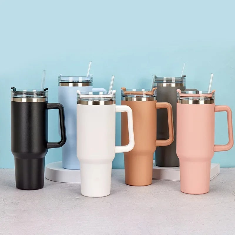 40oz Stainless Steel Insulation Mug With Handle N924