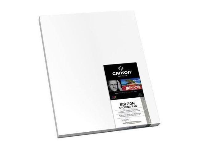 100% Cotton Rag 310gsm Bright White Matte Inkjet Paper 17x22 inch 25 Sheets Q526