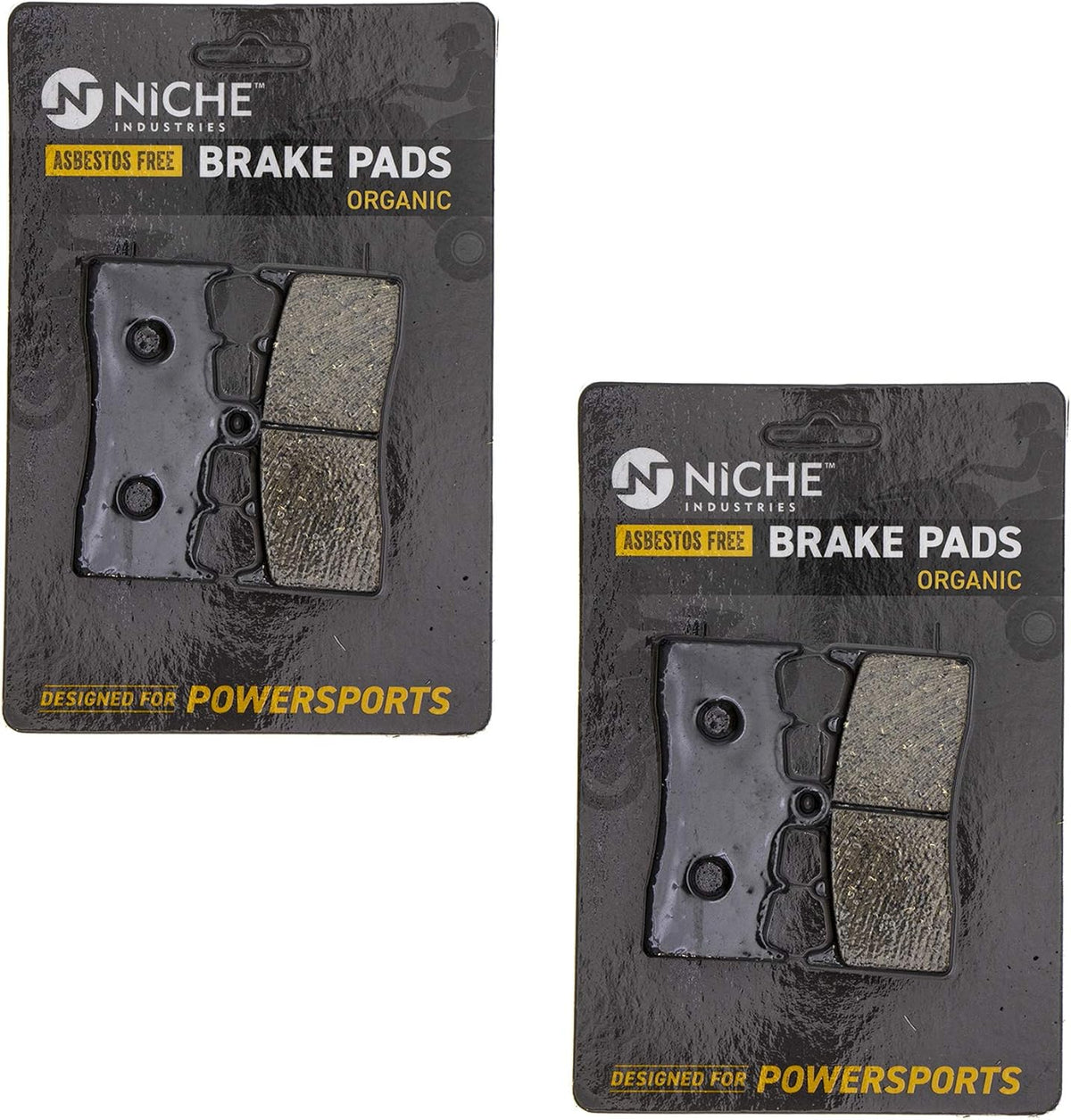 Brake Pad Set Organic Pack of 2 B170725