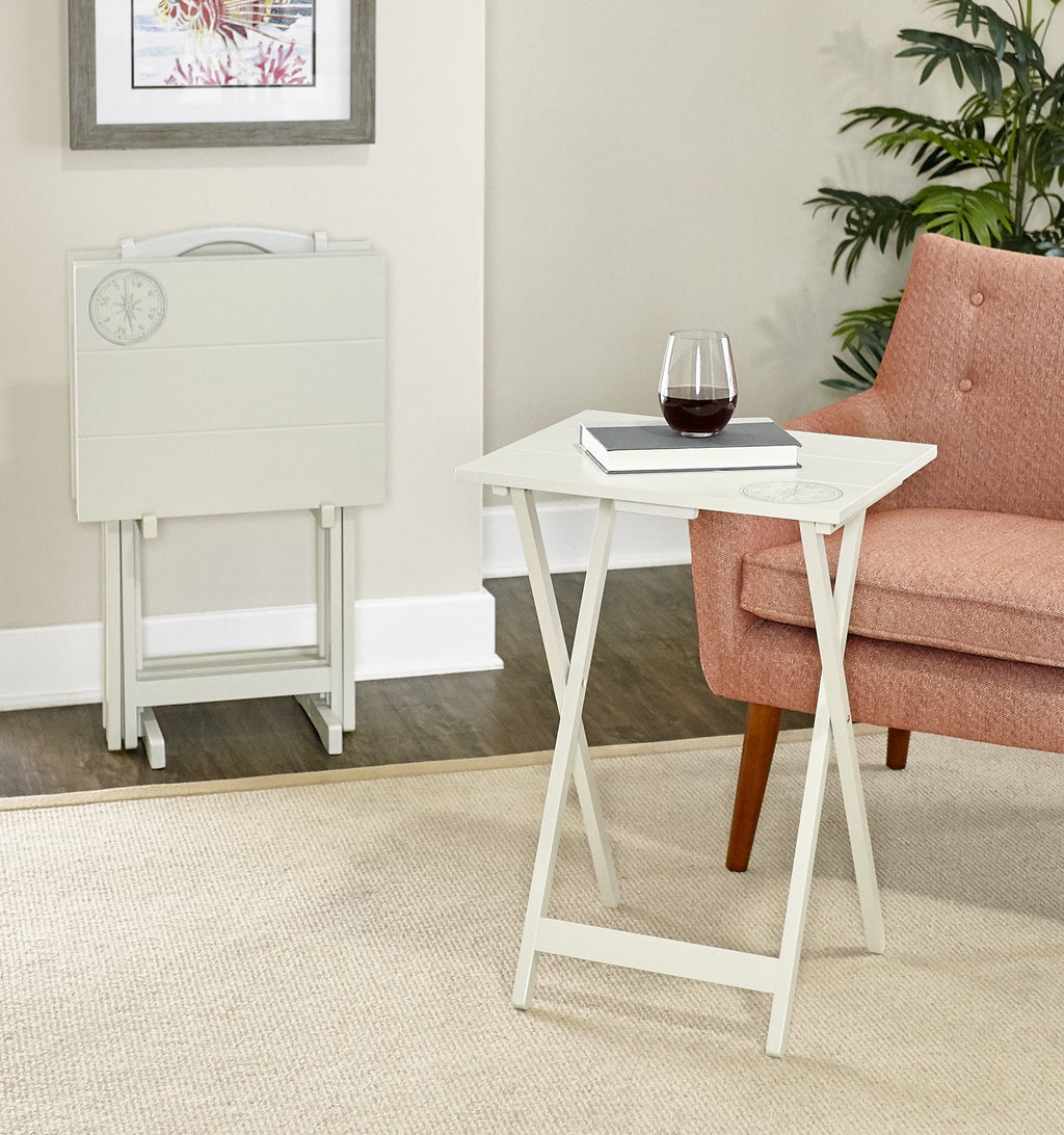 5-Piece Folding Tray Table Set P559303