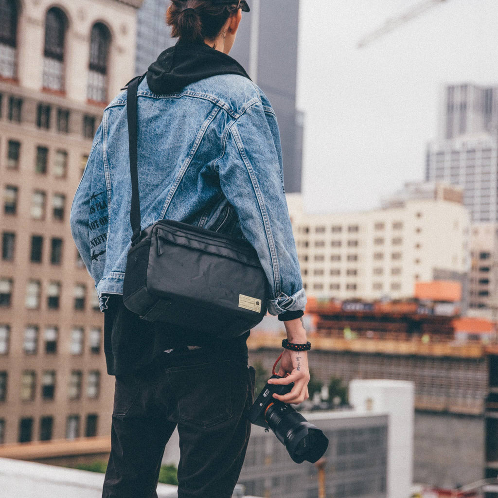 Black DSLR Camera Bag I8705