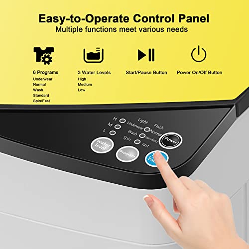 Compact 7.7lbs Capacity Washing Machine M78222