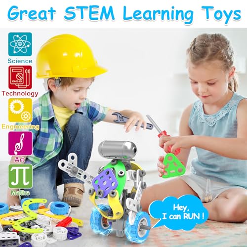 10 in 1 STEM Building Toys for Kids Ages 4-8 V433