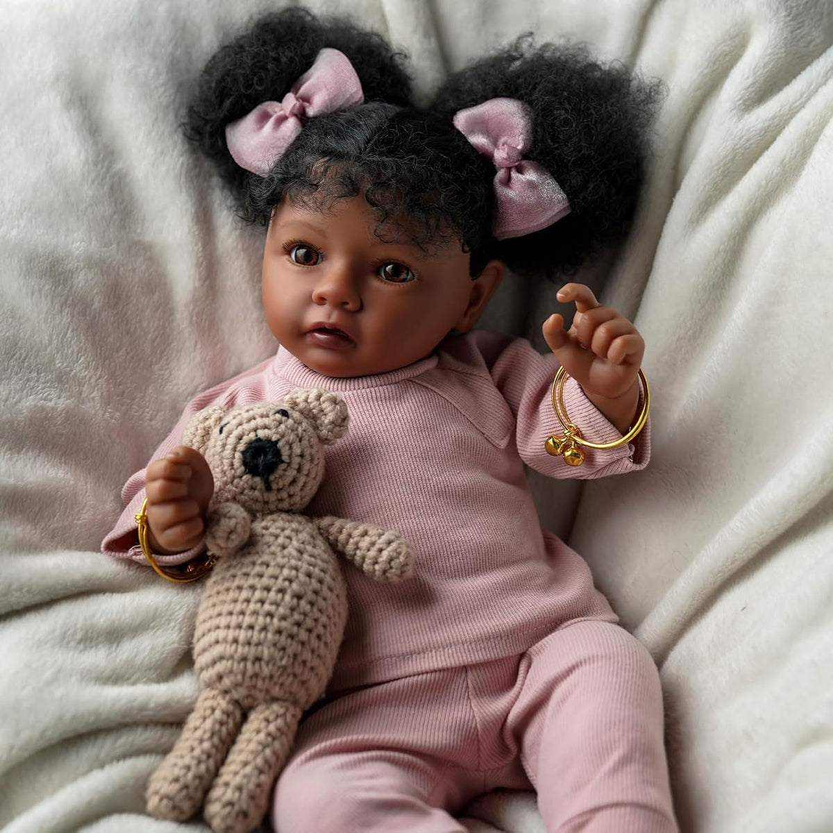 20 Inch Soft Body Realistic Newborn Baby Doll with Clothes H2266