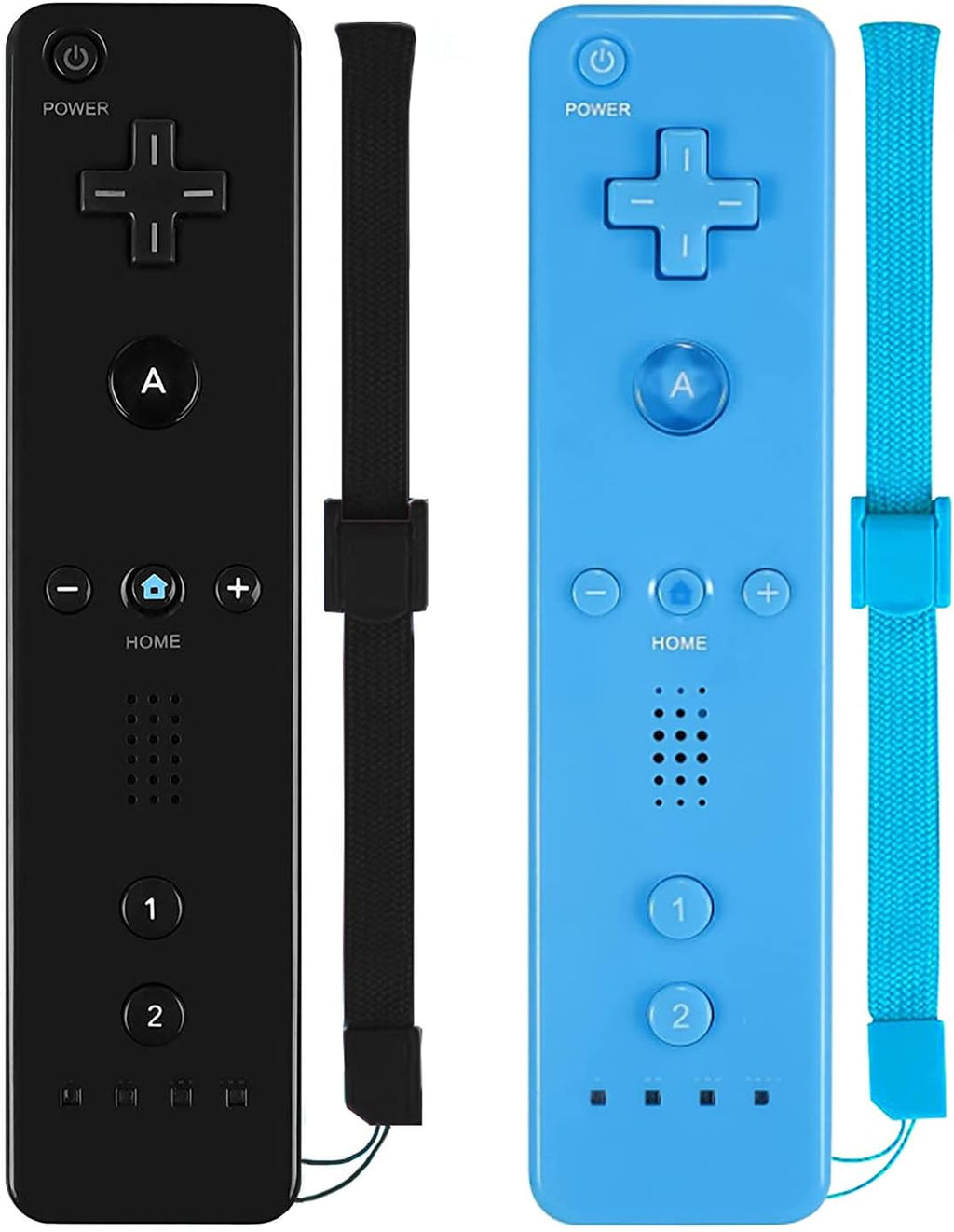2 Pack Wireless Classic Controller with Silicone Case and Wrist Strap T612585