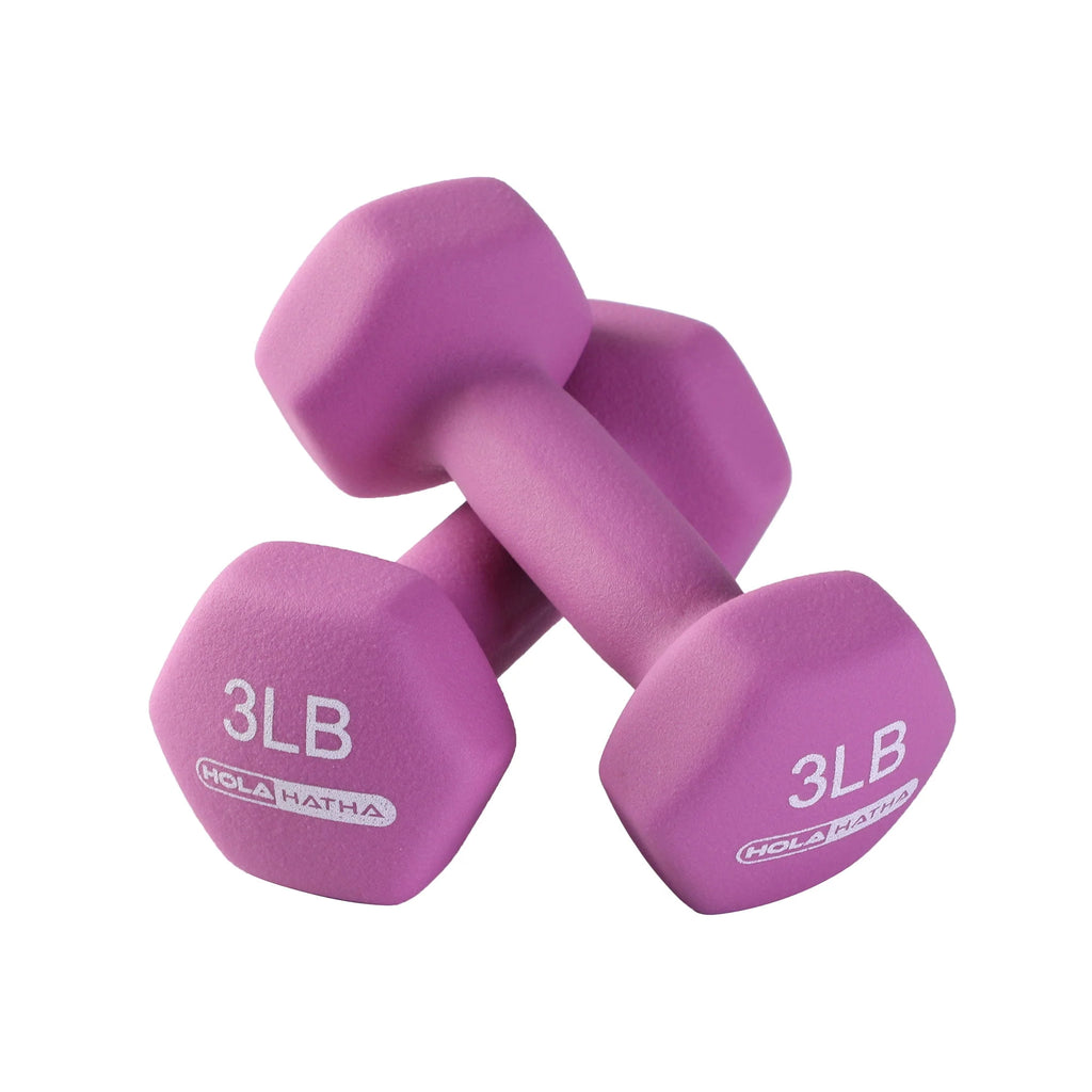 3, 5, and 8 Pound Dumbbell Hand Weight Set with Storage Rack Y9432